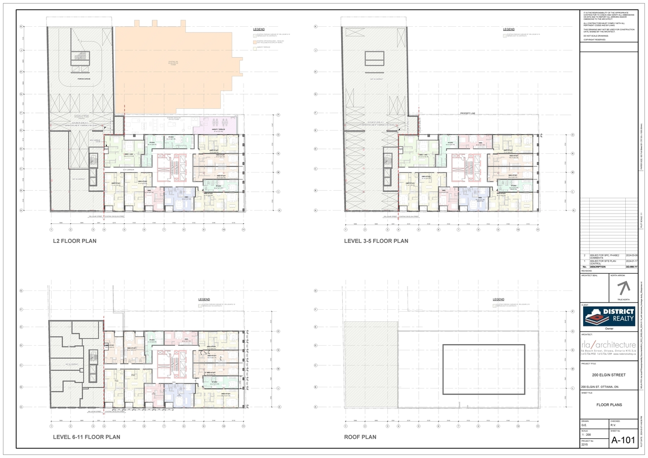 Floor plan for project from page 2 of the file '2024-06-24 - Floor Plans - D07-12-24-0044'