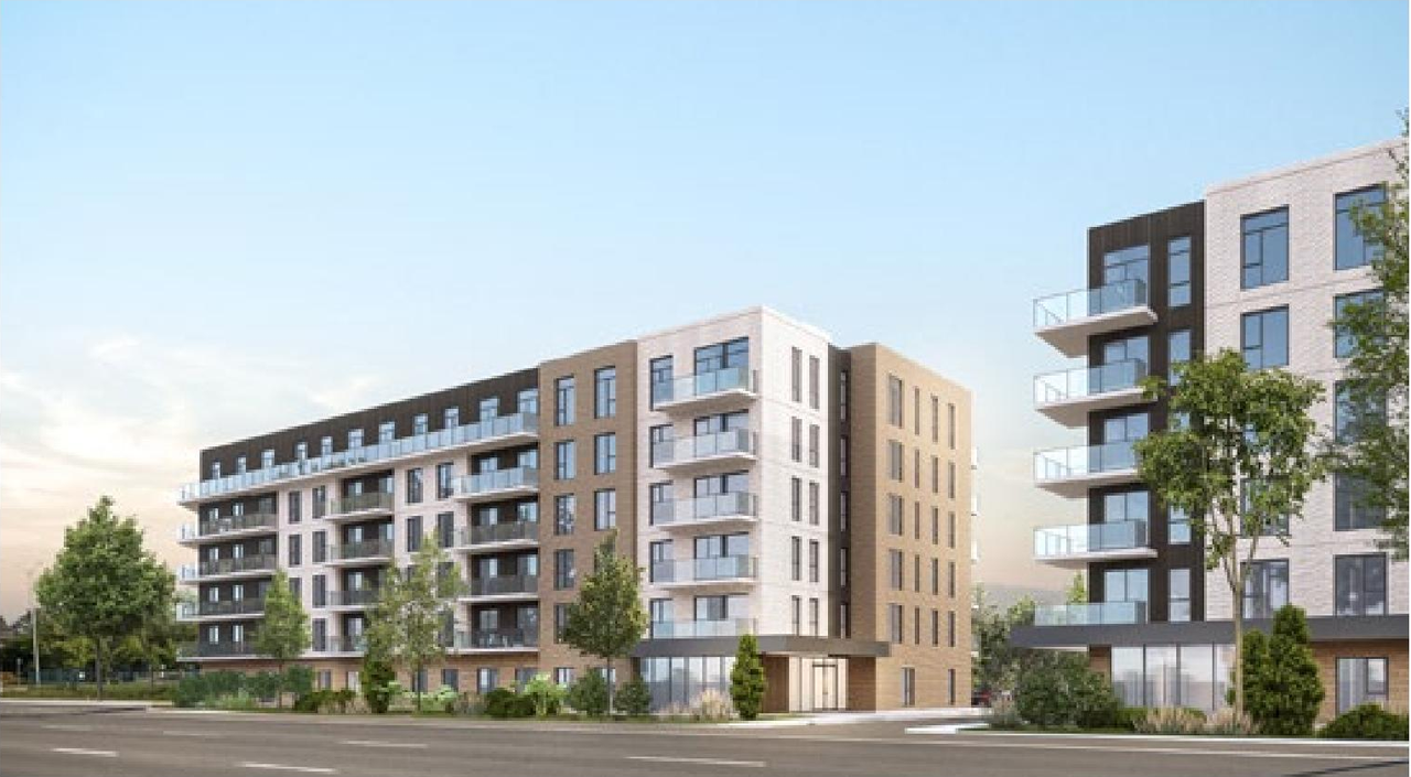 Rendering of building from page 17 of the file '2024-06-26 - Urban Design Brief - D07-12-24-0045'