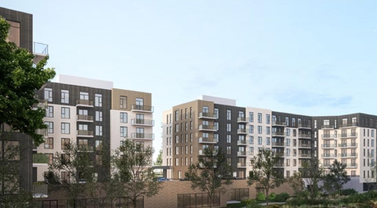 Rendering of building from page 18 of the file '2024-06-26 - Urban Design Brief - D07-12-24-0045'