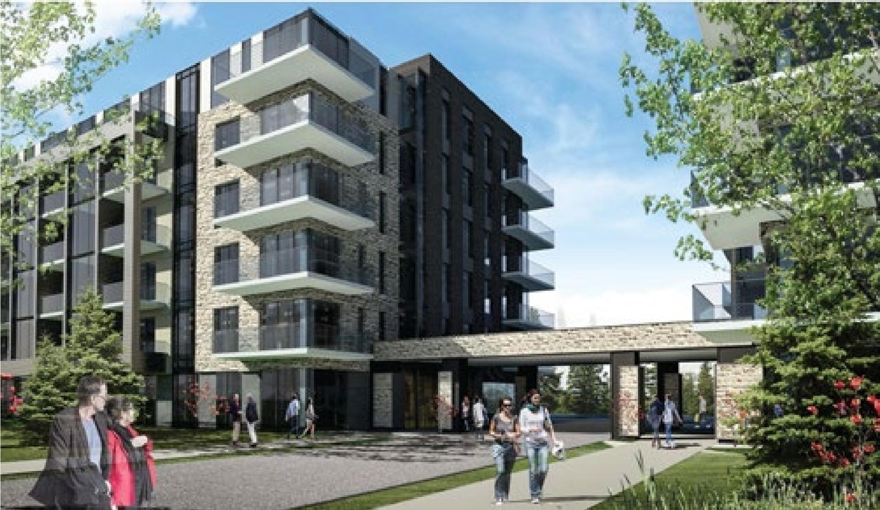 Rendering of building from page 27 of the file '2024-06-26 - Urban Design Brief - D07-12-24-0045'