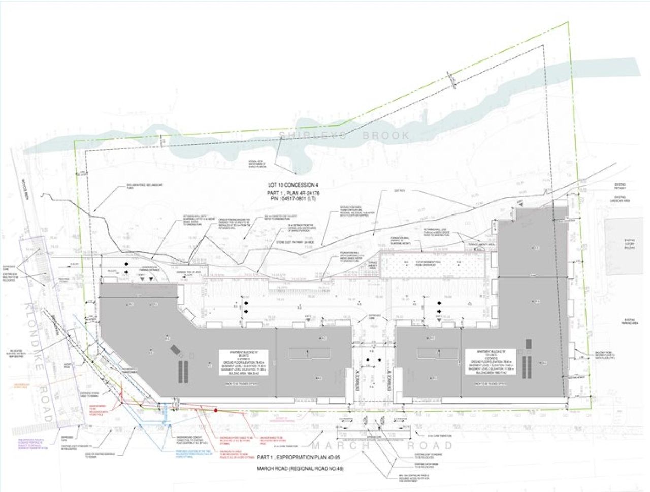 Construction site plan for project from page 4 of the file '2024-06-26 - Urban Design Brief - D07-12-24-0045'