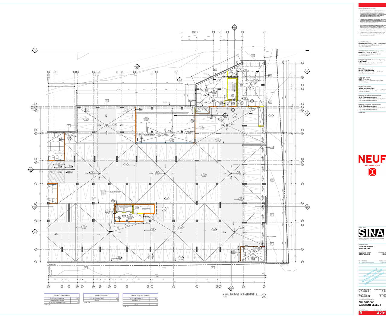 Floor plan for project from page 56 of the file '2024-06-26 - Urban Design Brief - D07-12-24-0045'