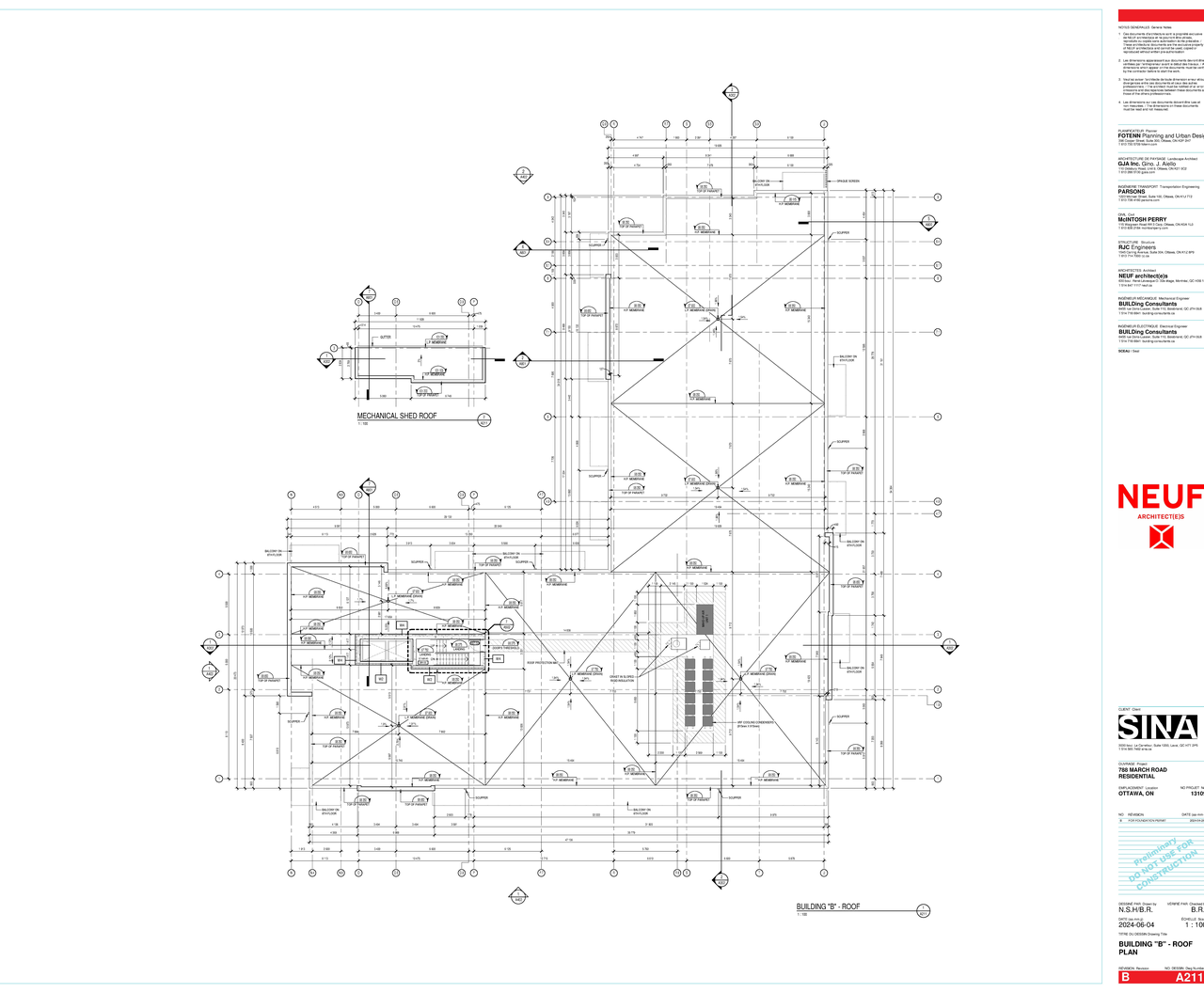 Construction site plan for project from page 66 of the file '2024-06-26 - Urban Design Brief - D07-12-24-0045'