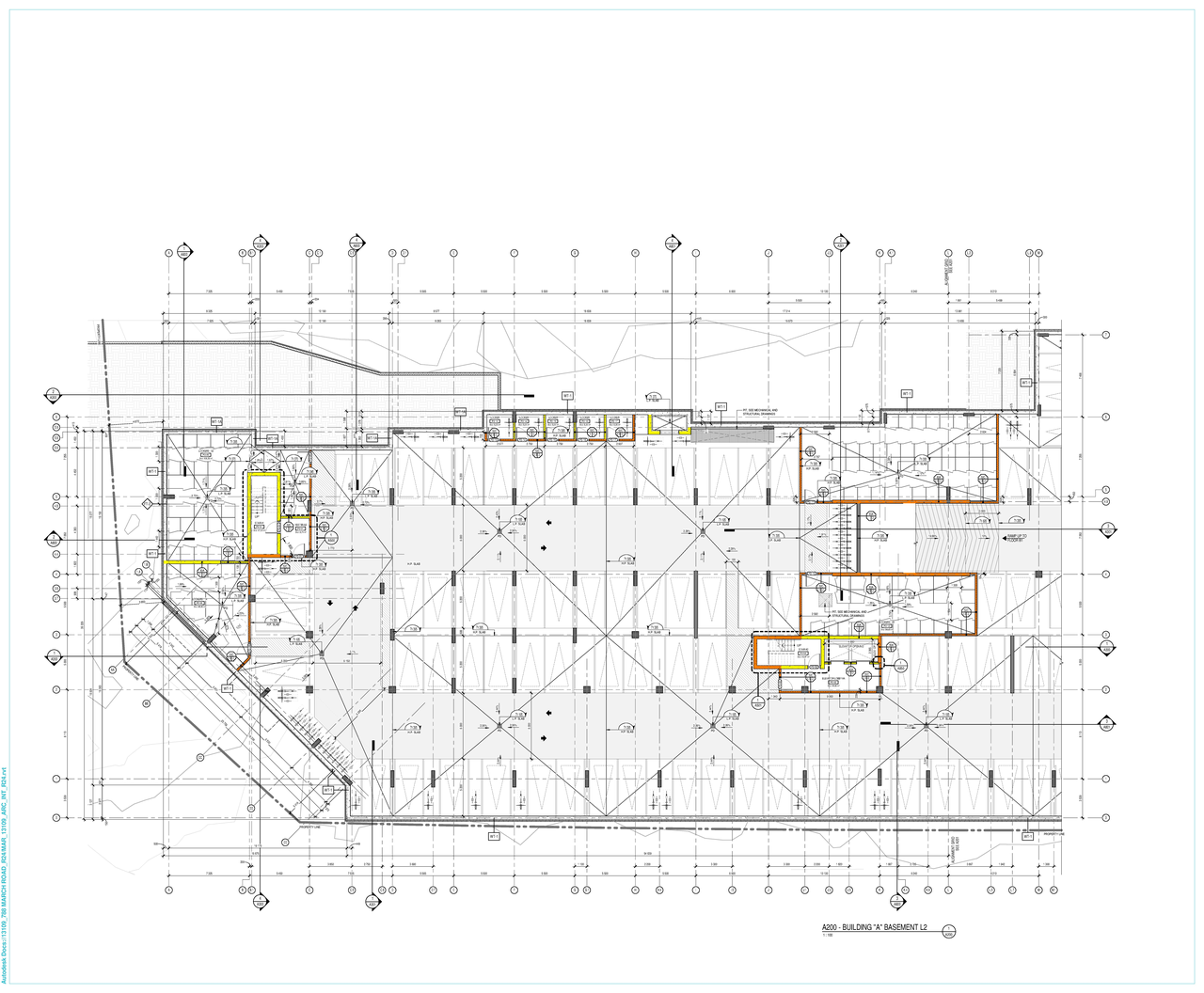 Floor plan for project from page 1 of the file '2024-06-26 - Floor plans and Parking Garage Plans - D07-12-24-0045'