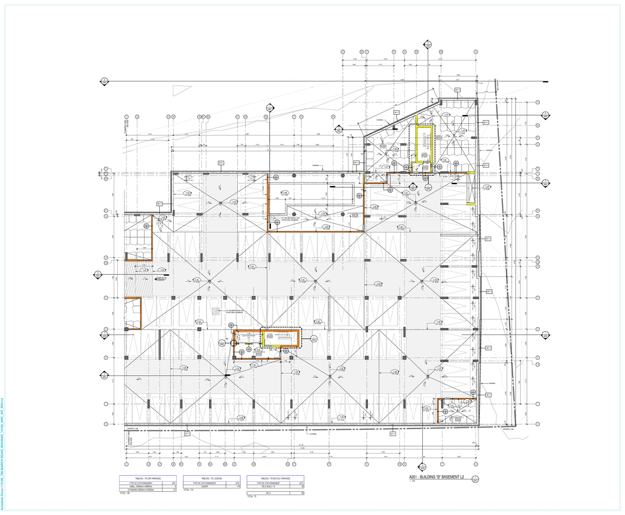 Floor plan for project from page 2 of the file '2024-06-26 - Floor plans and Parking Garage Plans - D07-12-24-0045'
