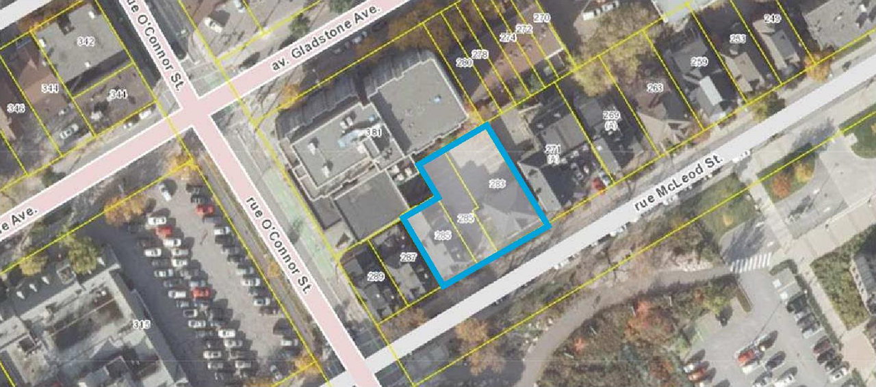 Construction site plan for project from page 4 of the file '2024-07-05 - Urban Design Brief - D07-12-24-0049'