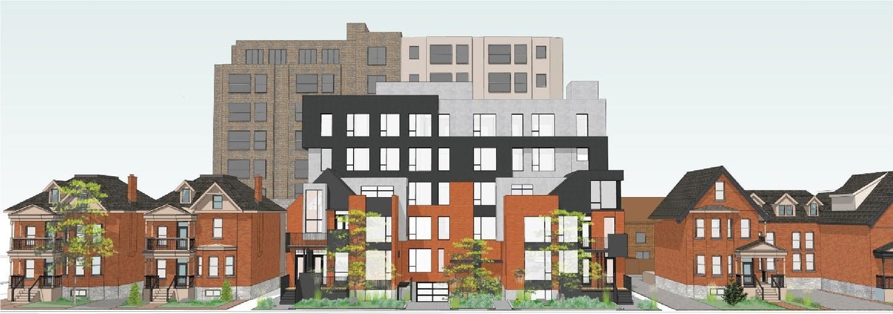 Rendering of building from page 9 of the file '2024-07-05 - Urban Design Brief - D07-12-24-0049'