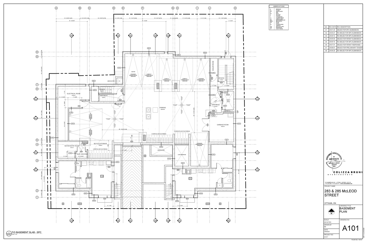 Construction site plan for project from page 2 of the file '2024-08-23 - Site and Floor Plans - D07-12-24-0049'