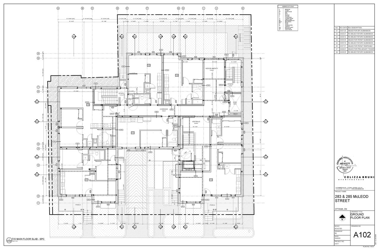 Floor plan for project from page 3 of the file '2024-08-23 - Site and Floor Plans - D07-12-24-0049'