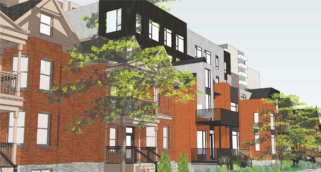 Rendering of building from page 4 of the file '2024-07-05 - RENDERS - D07-12-24-0049'