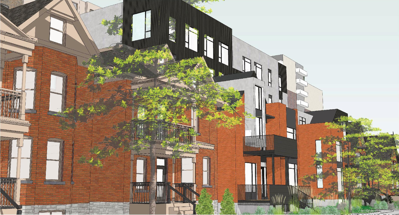 Rendering of building from page 4 of the file '2024-07-05 - RENDERS - D07-12-24-0049'