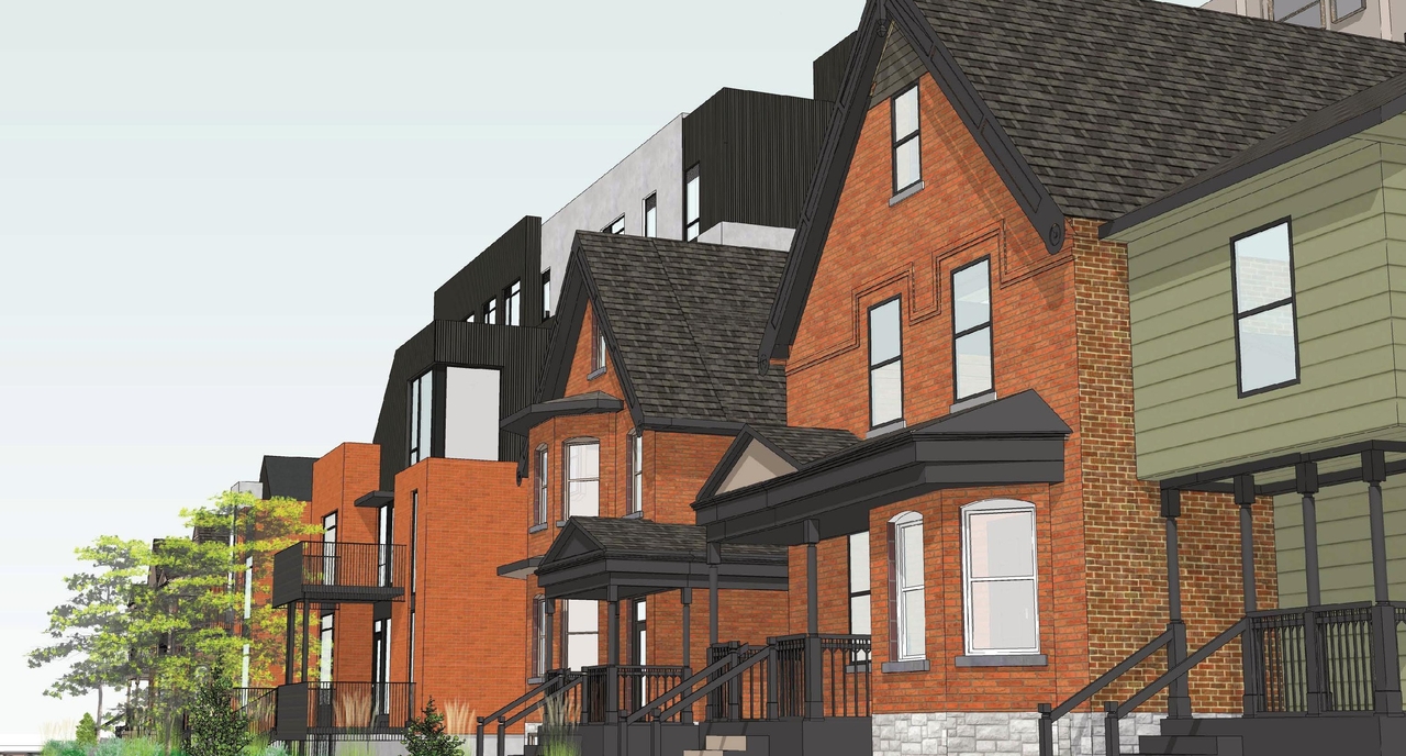 Rendering of building from page 5 of the file '2024-07-05 - RENDERS - D07-12-24-0049'