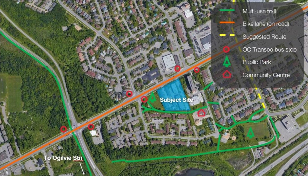 Construction site plan for project from page 10 of the file '2024-08-13 - Urban Design Brief - D07-12-24-0061'
