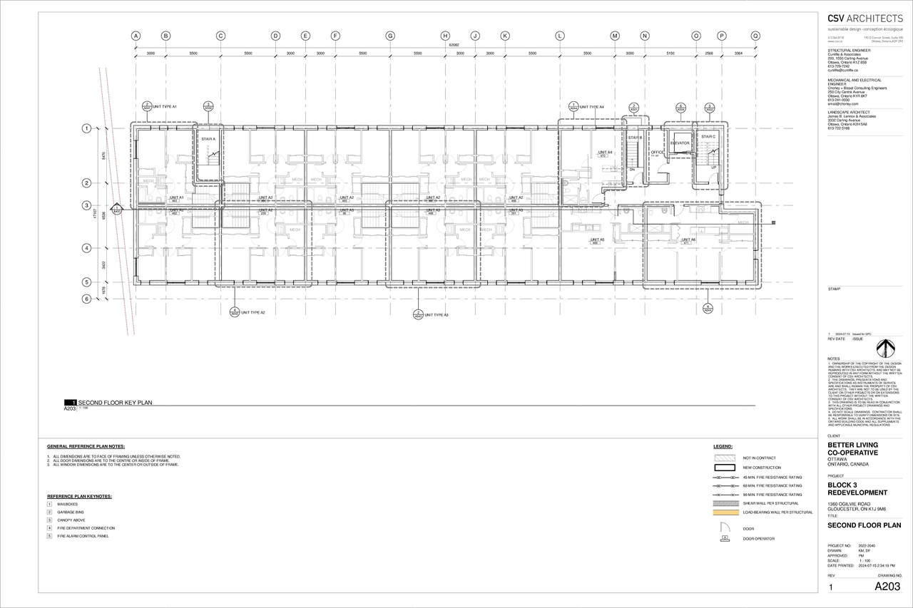 Floor plan for project from page 5 of the file '2024-08-13 - Site and Floor Plans - D07-12-24-0061'