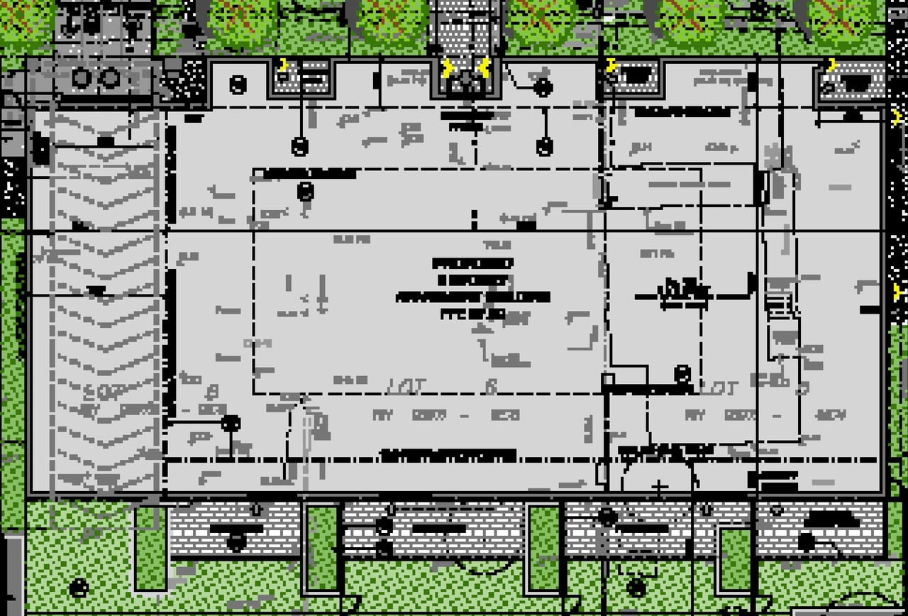 Construction site plan for project from page 10 of the file '2024-07-30 - Design Brief - D07-12-24-0062'