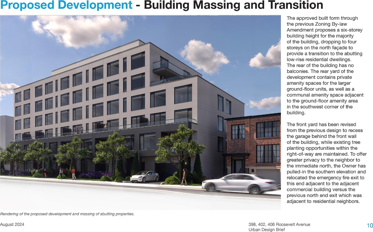 Rendering of building from page 10 of the file '2024-08-20 - Updated Design Brief - D07-12-24-0062'