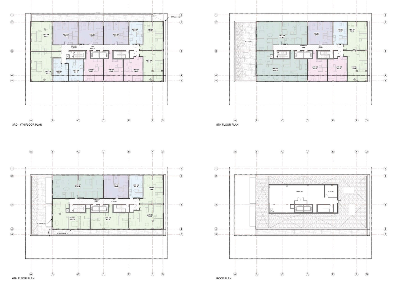 Floor plan for project from page 15 of the file '2024-08-20 - Updated Design Brief - D07-12-24-0062'