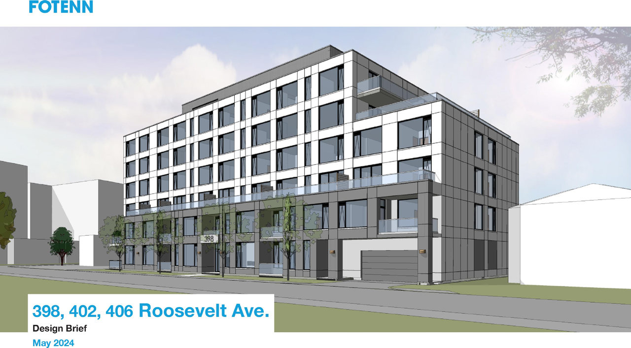 Rendering of building from page 1 of the file '2024-08-09 - Design Brief - D07-12-24-0062'