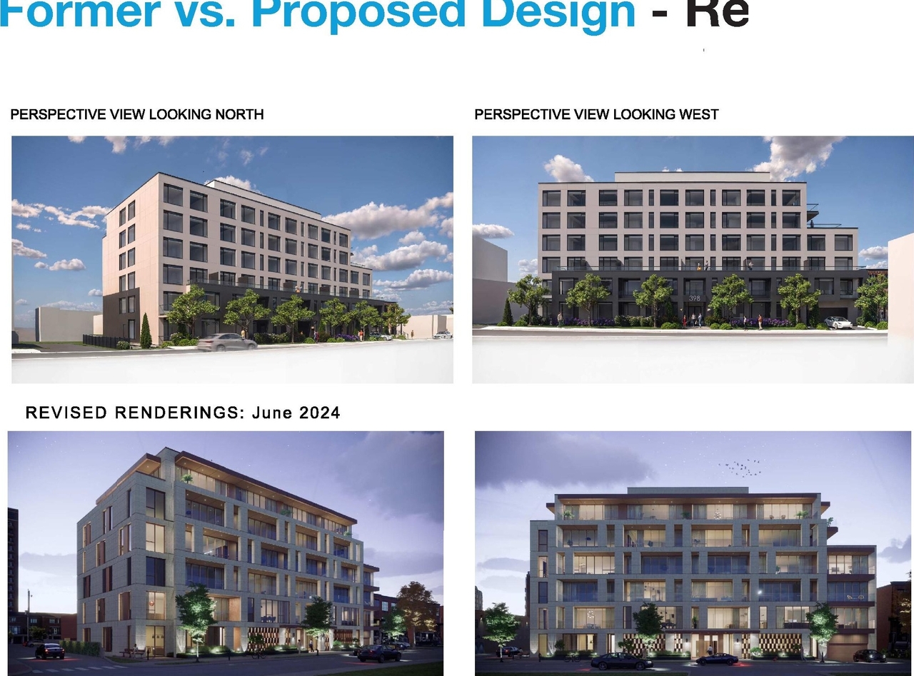 Rendering of building from page 33 of the file '2024-08-09 - Design Brief - D07-12-24-0062'