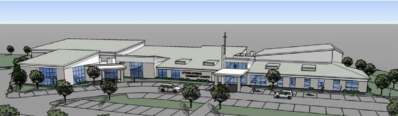 Rendering of building from page 9 of the file '2024-07-19 - Planning Rationale and Design Brief - D07-12-24-0063'