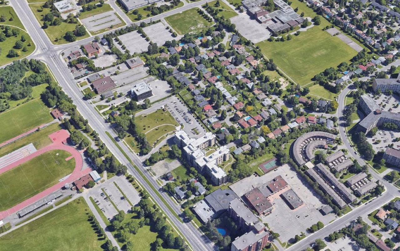 Rendering of building from page 5 of the file '2024-07-29 - Urban Design Brief - D07-12-24-0064'