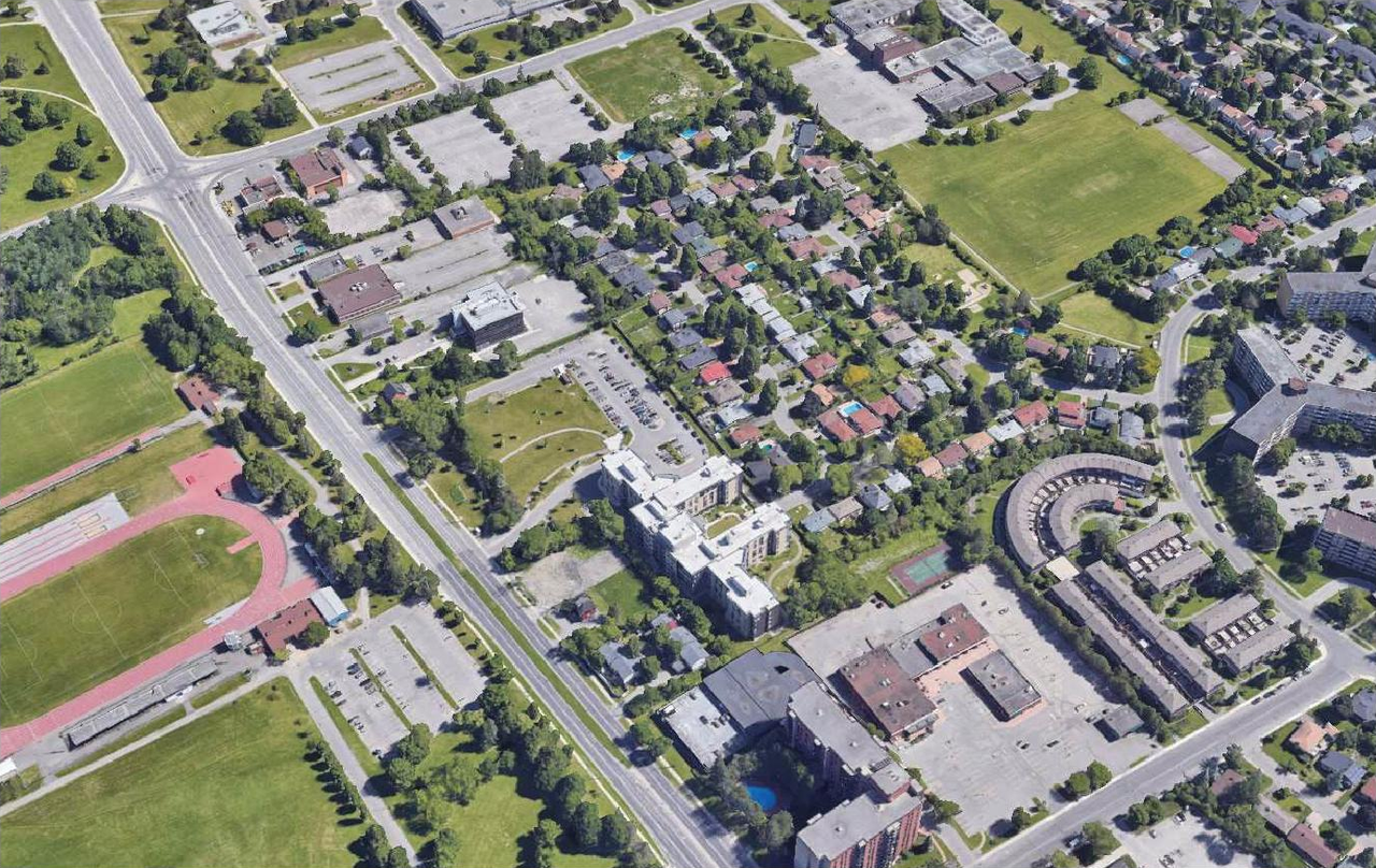 Rendering of building from page 5 of the file '2024-07-29 - Urban Design Brief - D07-12-24-0064'