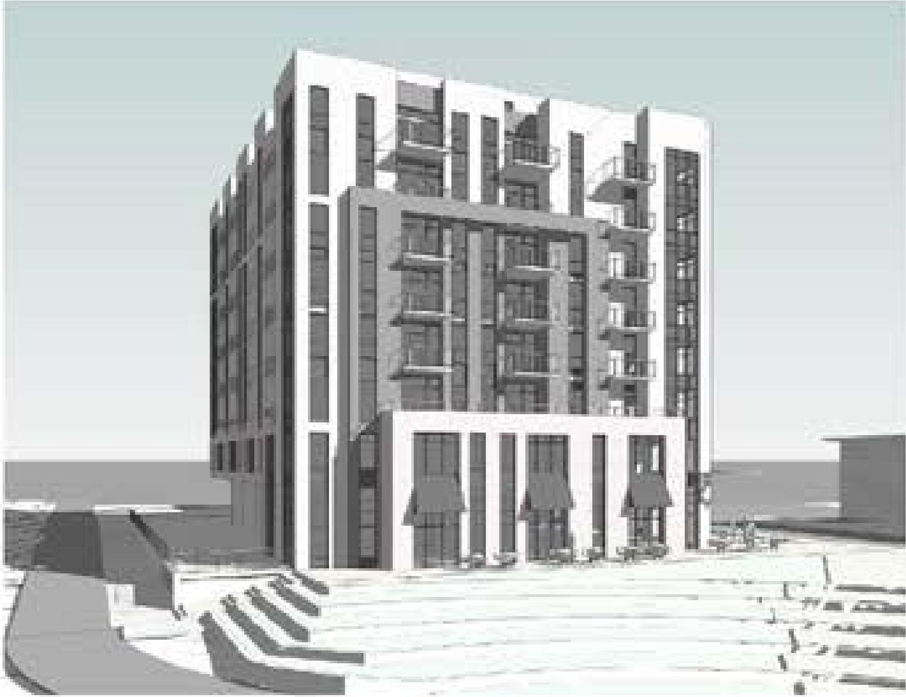 Rendering of building from page 14 of the file '2024-07-24 - Urban Design Brief - D07-12-24-0066'
