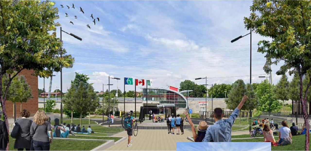 Rendering of building from page 15 of the file '2024-07-24 - Urban Design Brief - D07-12-24-0066'