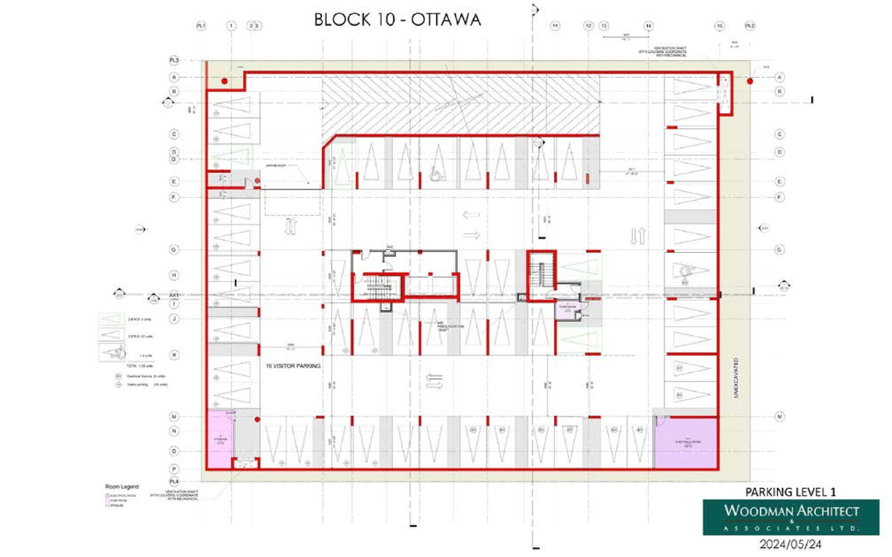 Construction site plan for project from page 19 of the file '2024-07-24 - Urban Design Brief - D07-12-24-0066'