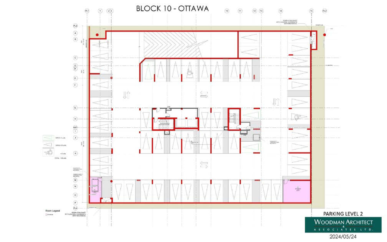 Construction site plan for project from page 19 of the file '2024-07-24 - Urban Design Brief - D07-12-24-0066'