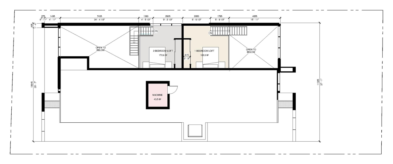 Floor plan for project from page 32 of the file '2024-07-23 - Urban Design Brief - D07-12-24-0067'