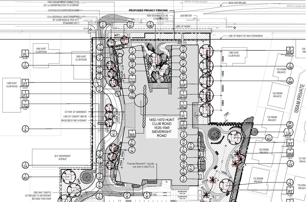 Construction site plan for project from page 27 of the file '2024-09-04 - Architectural Design Brief - D07-12-24-0068'