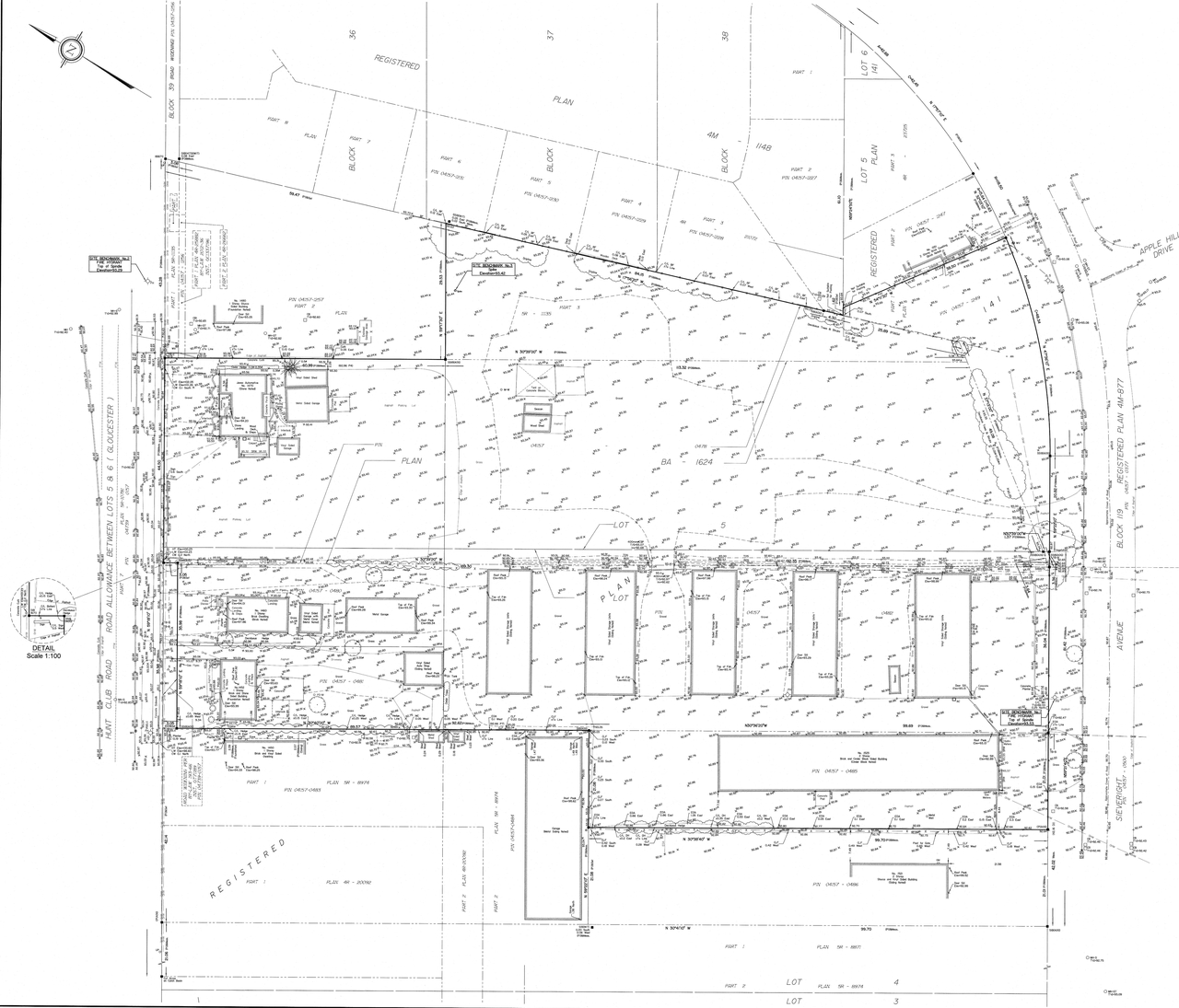 Construction site plan for project from page 43 of the file '2024-09-04 - Design Brief - D07-12-24-0068'