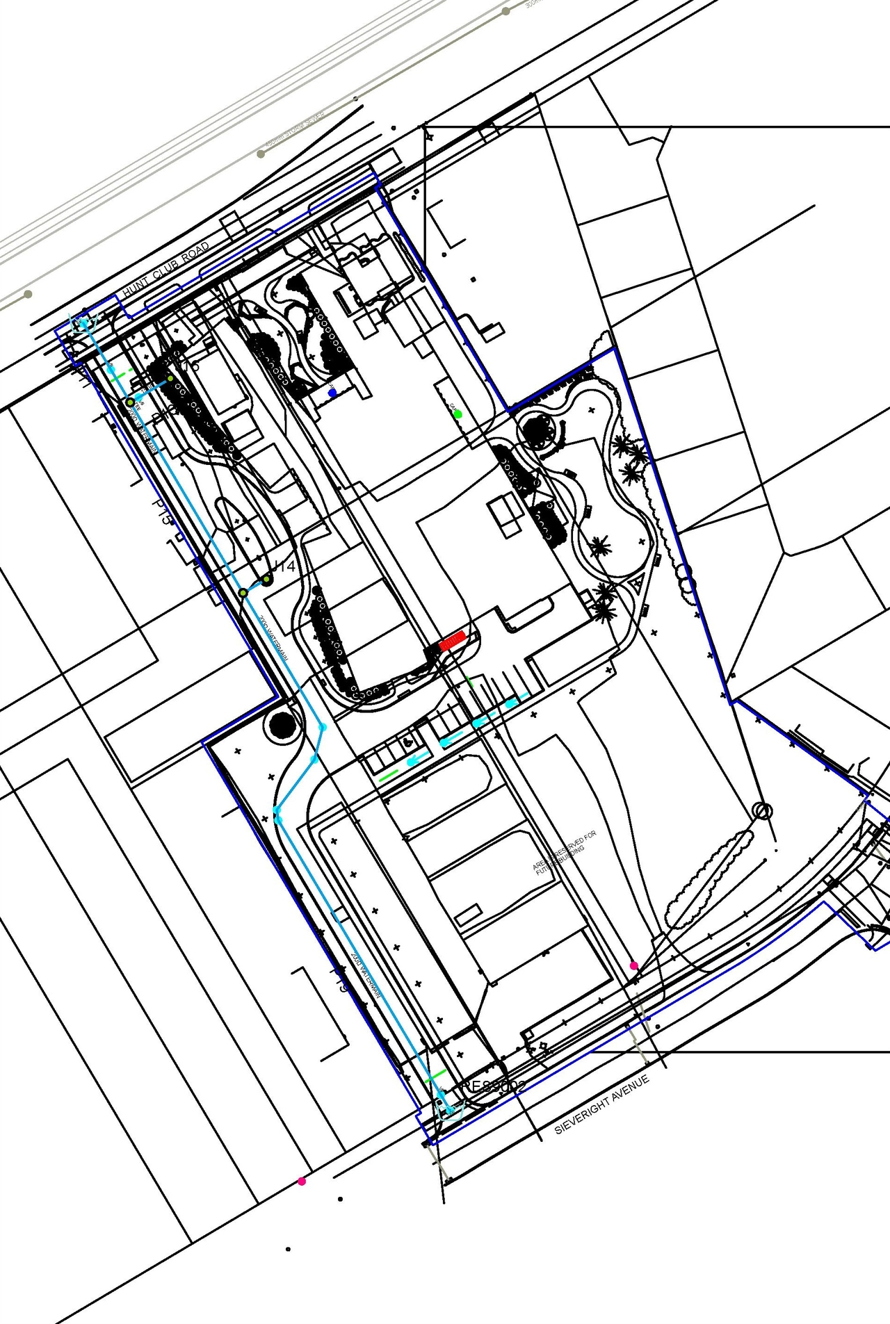 Construction site plan for project from page 46 of the file '2024-09-04 - Design Brief - D07-12-24-0068'