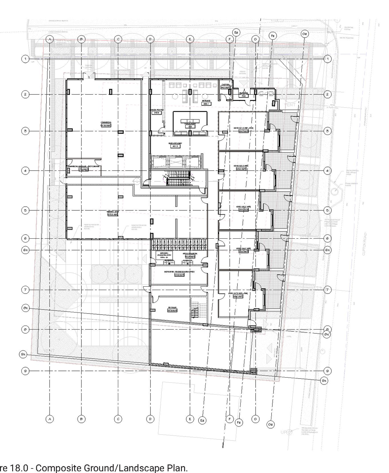 Floor plan for project from page 13 of the file '2024-08-02 - Design Brief - D07-12-24-0072'