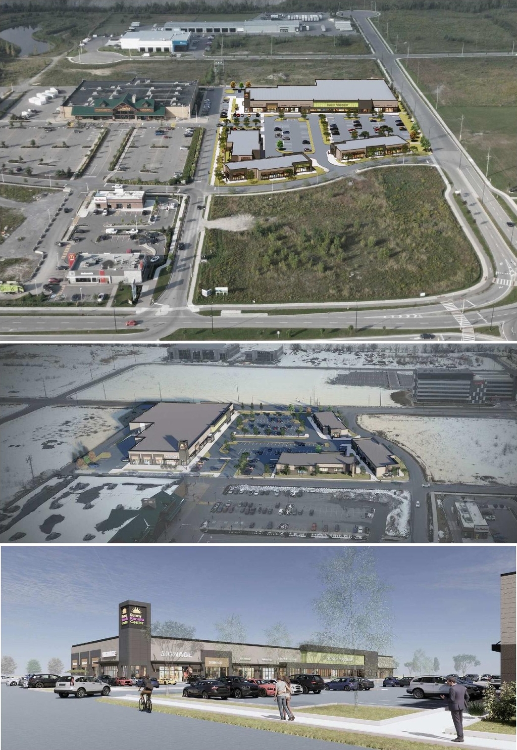 Rendering of building from page 13 of the file '2025-03-27 - Design Brief_TAES-r2 - D07-12-24-0076'