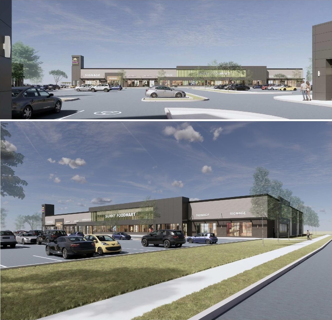 Rendering of building from page 14 of the file '2025-03-27 - Design Brief_TAES-r2 - D07-12-24-0076'