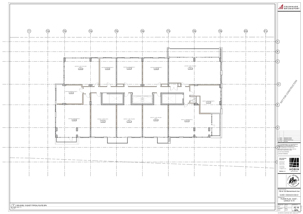 Floor plan for project from page 14 of the file '2025-08-01 - Floor Plan - D07-12-24-0077'