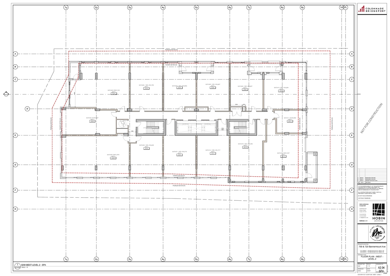 Floor plan for project from page 4 of the file '2025-08-01 - Floor Plan - D07-12-24-0077'