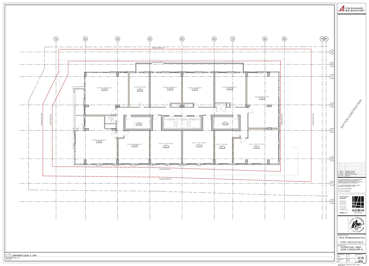 Floor plan for project from page 6 of the file '2025-08-01 - Floor Plan - D07-12-24-0077'
