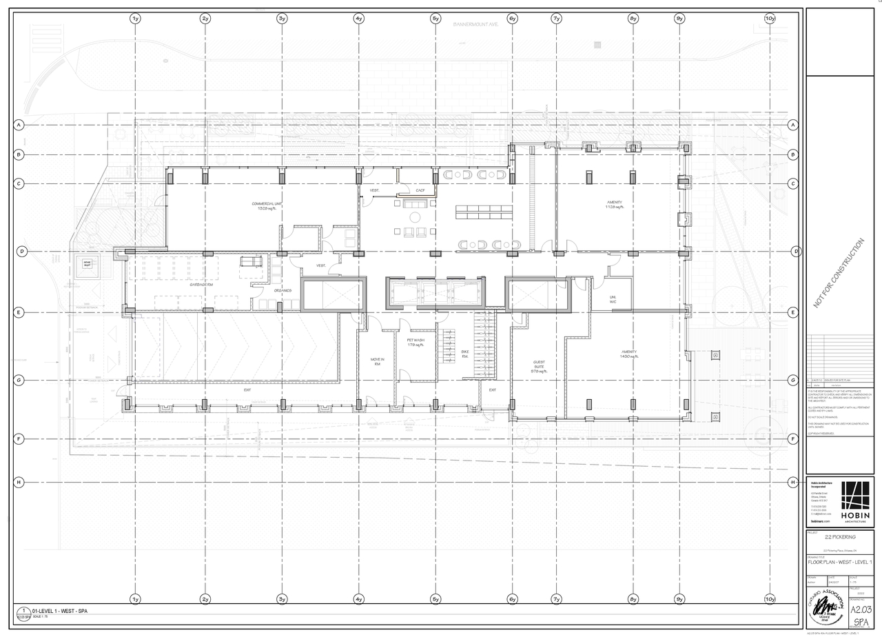 Floor plan for project from page 3 of the file '2024-08-07 - Floor Plans - D07-12-24-0077'