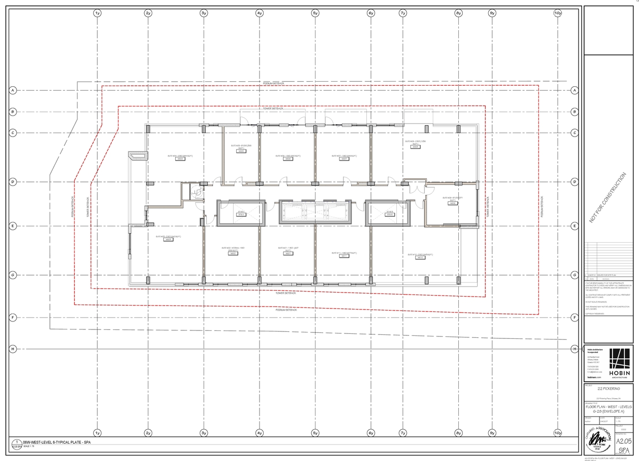 Floor plan for project from page 5 of the file '2024-08-07 - Floor Plans - D07-12-24-0077'