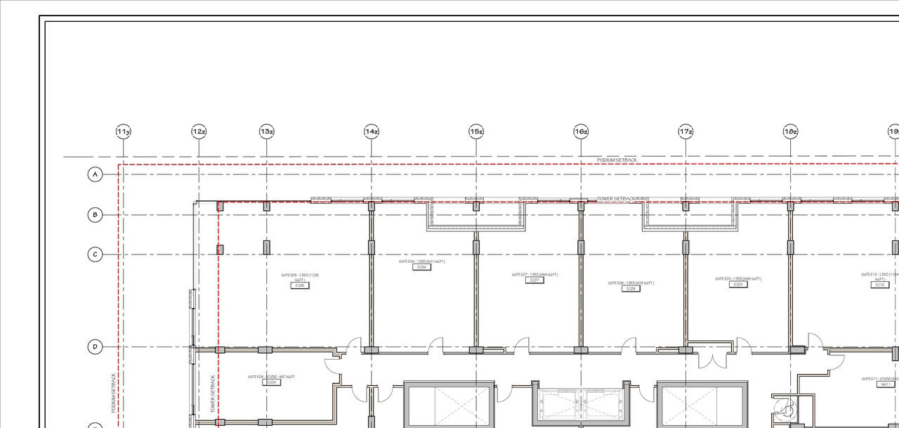 Construction site plan for project from page 7 of the file '2024-08-07 - Floor Plans - D07-12-24-0077'