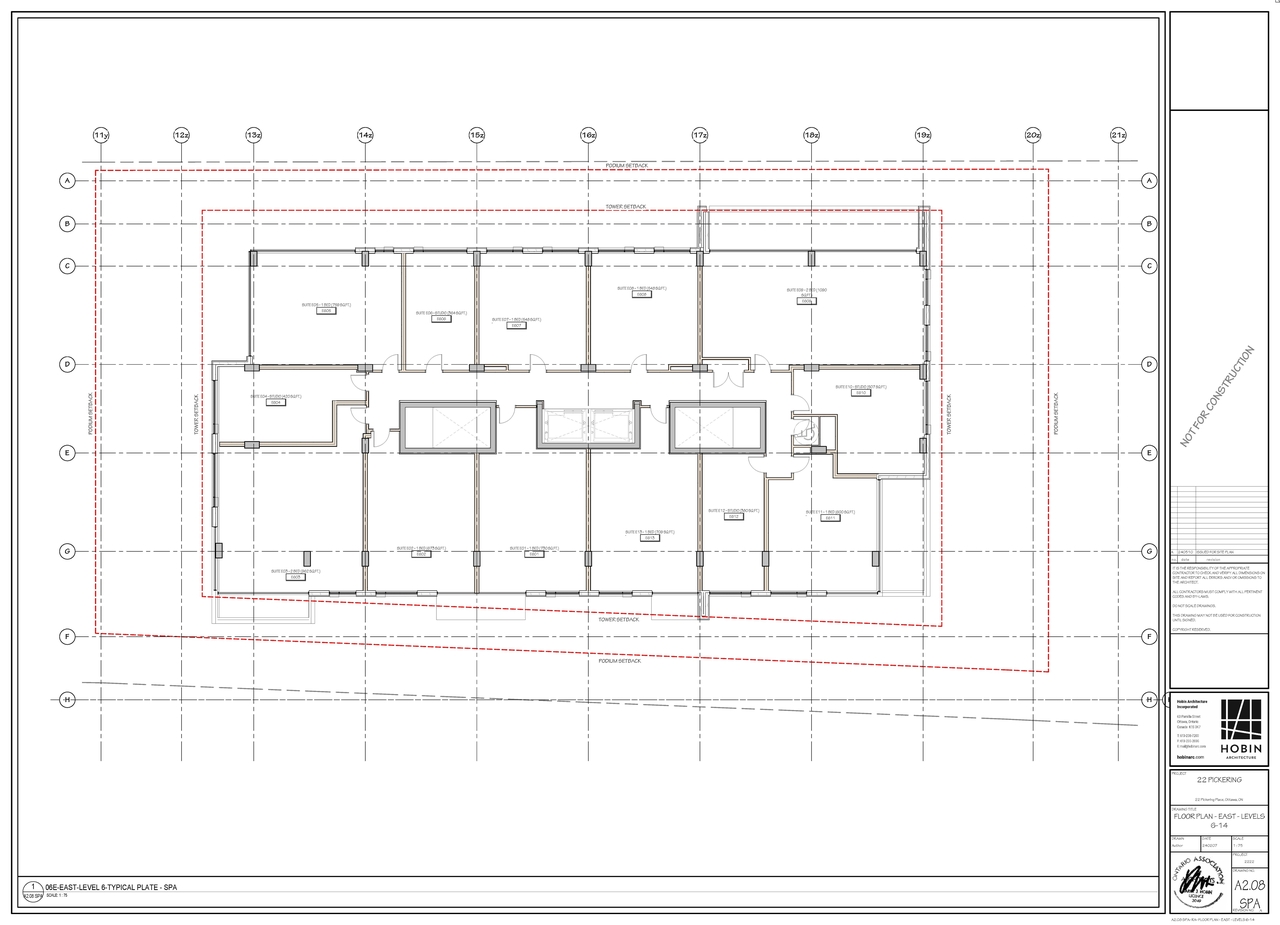 Floor plan for project from page 8 of the file '2024-08-07 - Floor Plans - D07-12-24-0077'