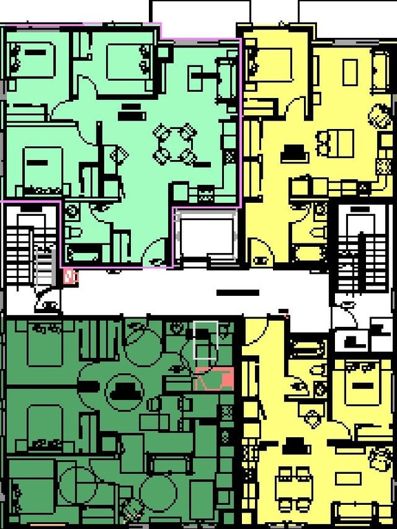 Floor plan for project from page 15 of the file '2025-03-31 - Urban Design Brief & Policy - D07-12-24-0078'