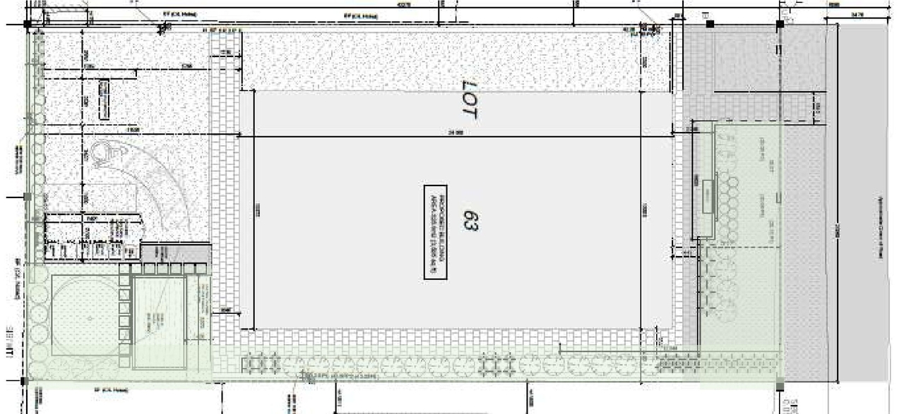 Construction site plan for project from page 11 of the file '2025-03-31 - Urban Design Brief & Policy - D07-12-24-0079'