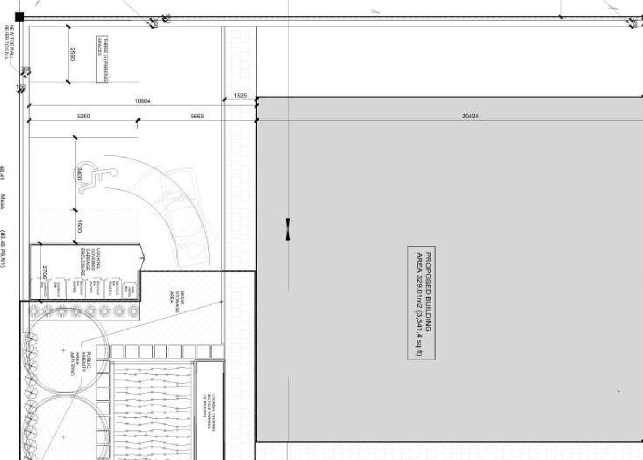 Construction site plan for project from page 31 of the file '2025-03-31 - Urban Design Brief & Policy - D07-12-24-0079'