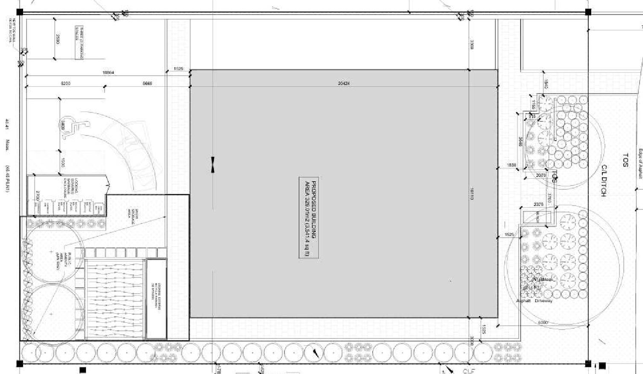 Construction site plan for project from page 31 of the file '2025-03-31 - Urban Design Brief & Policy - D07-12-24-0079'