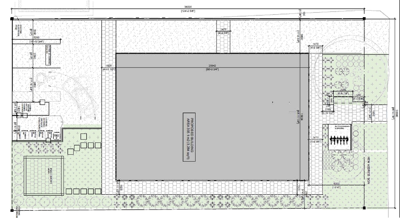 Construction site plan for project from page 8 of the file '2024-08-08 - Urban Design & Policy Brief - D07-12-24-0079'