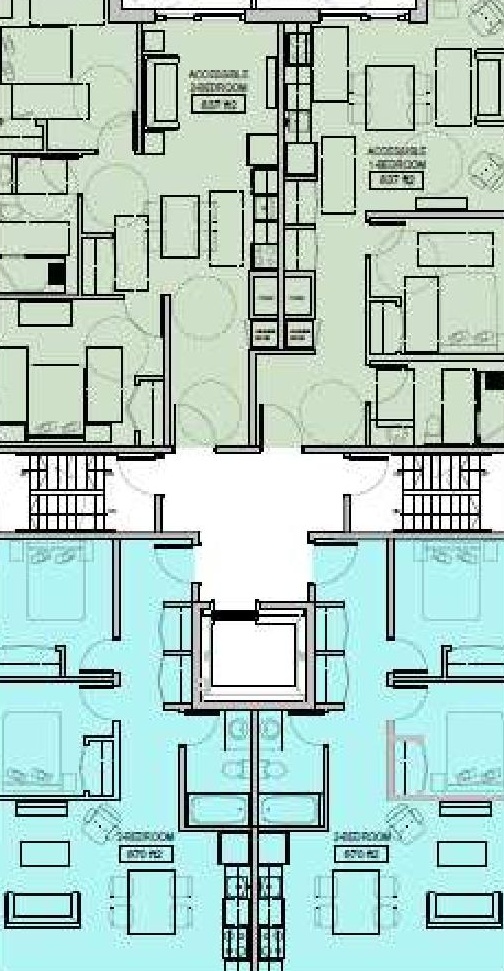 Floor plan for project from page 12 of the file '2024-11-04 - Urban Design Brief Policy - D07-12-24-0080'